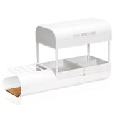 TD® Boîte de rangement de bureau porte-stylo simple bureau de bureau papeterie créative rangement de salle de bain boîte de rangemen