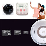 TD® Haut parleur boule multicolore enceinte portable bluetooth grande puissance mains libres musique solide téléphone audio appareil