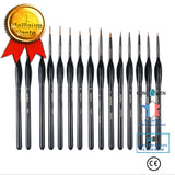 Ensemble de peinture Brosses Nylon Cheveux Crochet Doublure Nylon Aquarelle Gouache Course Stylo Crochet Bord Stylo À Huile