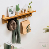 Crochet  à vêtements tenture murale simple porte-manteau cintre chambre créative cintre pour enfants porte-chapeau en bois ma
