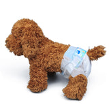 TD® 1 pack de couches jetables pour chien chaud grand animal de compagnie hygiène hygiénique confort absorbant imperméable à l'eau