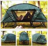 TD® Tente de terrain de sports de plein air de pêche sauvage Tente pliante portable d'équipement de camping imperméable unique