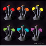 TD® Lampe de table veilleuse boule chevet bureau lecture led rechargeable travail blanc puissance lumineuse design rotative couleur