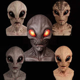TD® Film de science-fiction avec le même masque d'horreur extraterrestre Halloween masque de fête en latex mutant masque effrayant