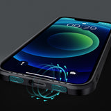 TD® Étui pour téléphone portable adapté à l'iphone11 coque souple en silicone en fibre de carbone housse de protection anti-chute