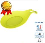 TD® Lot de 4 Gros Repose-cuillère en Silicone pour Ustensiles de Cuisine