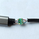 TD® 3.5mm couple ligne audio ligne casque séparateur un point deux ordinateur de téléphone portable un glisser deux câblage de trans