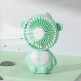 TD® Petit ventilateur de lampe de table charge USB multi-fonctionnel créatif étudiant ordinateur de poche tuyau en silicone muet