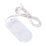TD® 16 pièces guirlande lumineuse LED bricolage extra mince alimenté par batterie intérieure lumière fée pour la   white