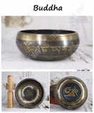 TD®  bol chantant tibétain artisanale asiatique décoration intérieur extérieur solide léger