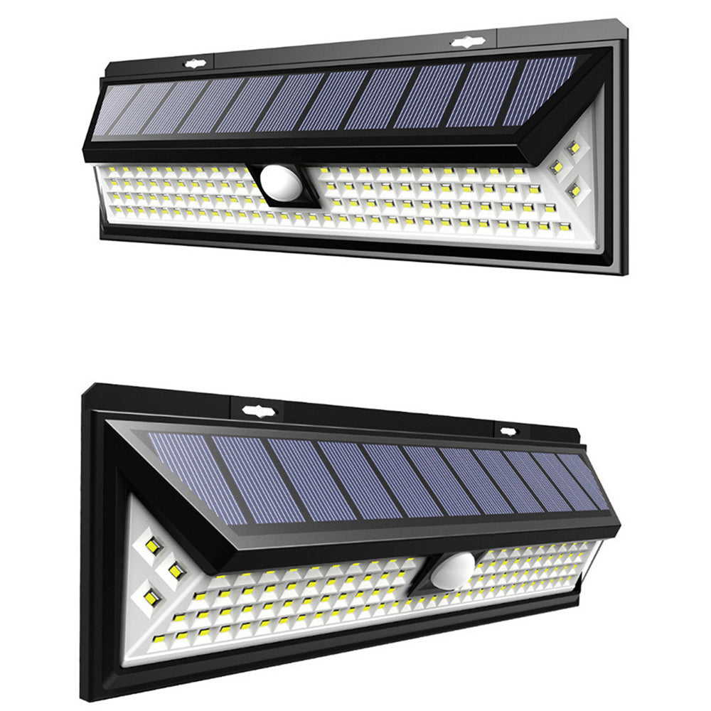 Licwshi Lampe Solaire Extérieur IP65 étanche Sans Fil Spot Solaire Lumière  4500mAh, 46 LED lumiere projecteur solaire exterieur pour Jardin