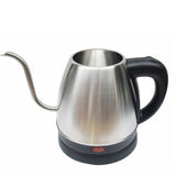 TD® Pot à café en acier inoxydable bouilloire électrique goutte à goutte pot à bouche fine pot à longue bouche peut être chauffé