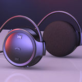 TD® Casque Bluetooth, monté sur l'oreille, non intra-auriculaire, monté sur le cou, sport sans fil, carte enfichable