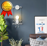 TD® Applique murale mode applique moderne chambre créative lampe de chevet couloir allée escalier méchant lampe