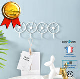 Crochet fer Art crochet rond poinçon gratuit créatif mignon cabine d'essayage porte-manteaux clé d'entrée décoration d'entrée
