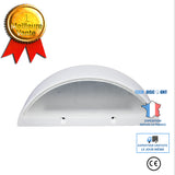 TD® Applique Murale Céramique ATENA E27 Lampe Murale Moderne boho Design pr Chambre Salon Escalier Couloir - Blanc