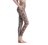 Pantalons de yoga motif serpent pantalons musculation été creux trous respirants leggings leggings de sport leggings femmes m