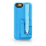 TD® Coque pour iPhone 6 / 4.7 inch /Diffusion vidéo direct Coque de téléphone dédié levier Retardateur de téléphone mobile Bleu