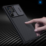 TD® Étui de téléphone à glissière anti-chute pour lunettes Samsung Galaxy S22 intimité colle souple TPU 360 degrés tout compris