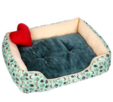 TD® Doux Chien Chat Lit Coussin chiot Maison Pet douce et chaude couverture Chenil Mat