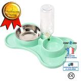 Gamelle d'alimentation Lente pour Chiens Distributeur Eau Automatique pour Chat Chien