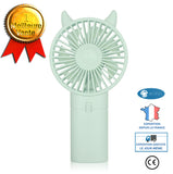 INN® Mini ventilateur portatif ventilateur silencieux électrique de main de ventilateur tenu dans la main à piles