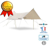 Auvent extérieur grande tente de plage de camping portable imperméable à la pluie et auvent de camping auvent de protection s