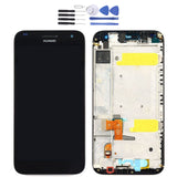 TD® Convient pour l'écran de téléphone portable Honor G7 intégré à l'écran tactile interne et externe avec écran lcd