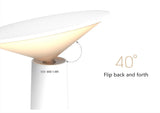 TD® Lampe de table chevet bureau lecture led tactile rechargeable extérieur travail blanc haute puissance beau design rotative lumiè