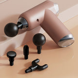 TD® Pistolet électrique pour fascia de  relaxation musculaire,  mini  pistolet de  massage  à vitesse  variable  à écran tactile LCD