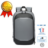 TD® Sac à dos d'ordinateur 15,6 pouces Sac à dos pour homme Sac d'école mince