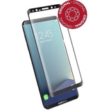 TD® Écran de protection Galaxy S9+ Solidifié Résistant Anti-traces de doigts haute sensibilité tactile Original incurvé G S9+ Noir