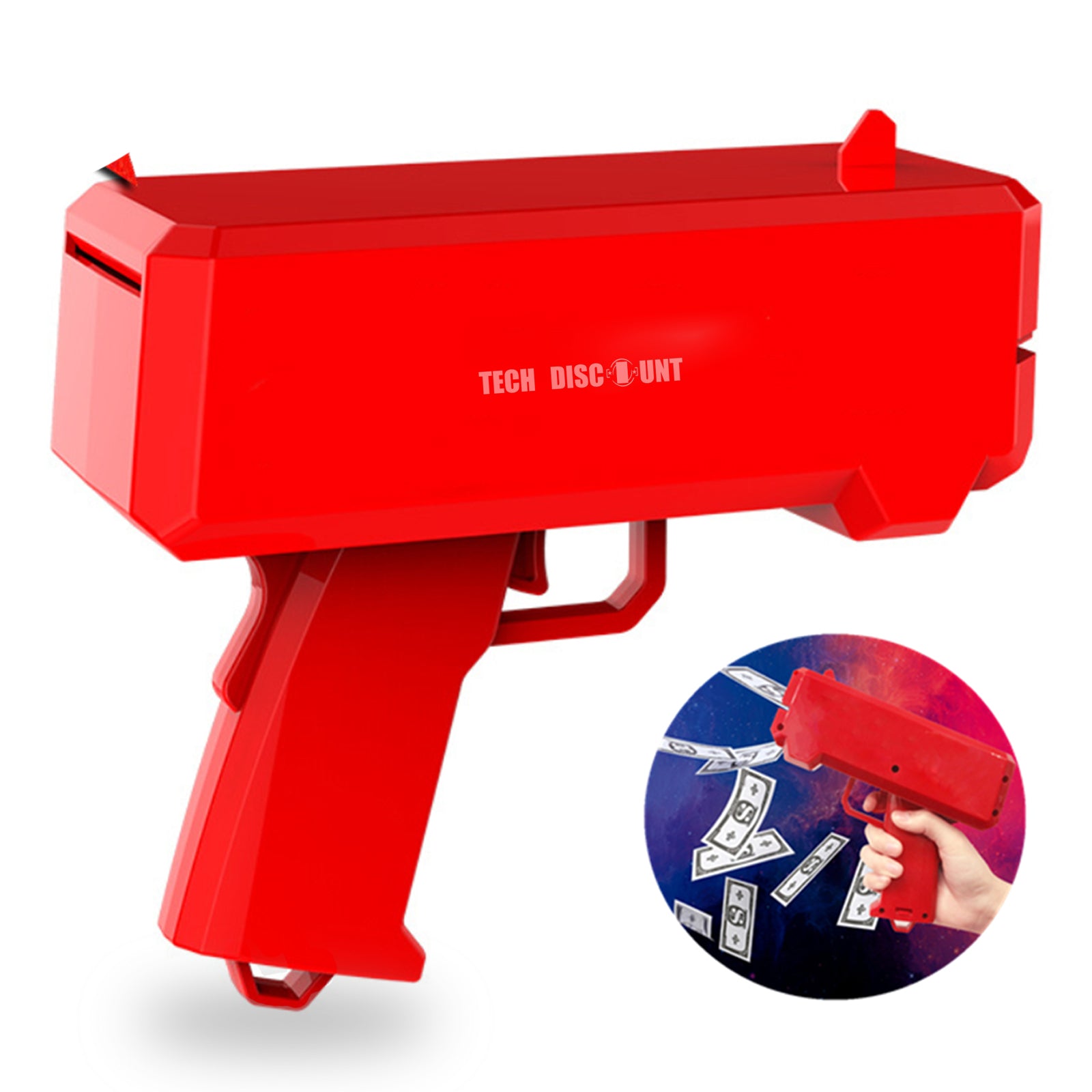 TD® pistolet a billet de banque cash gun jouet pas cher distributeur d –