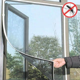 anti-insectes moustiquaire porte fenêtre rideau net maille protecteur d'écran pour cuisines chambres salon vérandasTaille: 1,