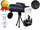 TD® Télescope support portable smartphone astronomie photo optique monoculaire longue portée zoom optique pour iphone et android