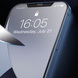 TD® Film trempé givré à bords brillants de jeu iPhone13Pro Max film de jeu anti-empreintes digitales plein écran clair et rafraîchis