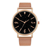 TD® Quartz Montres-bracelets Casual et Business Series Mesh montre de la ceinture cadeaux hommes 5454599