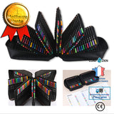 Ensemble de crayons de couleur 180, mine de couleur huileuse d'art, ensemble de crayons de couleur et de peinture peints à la