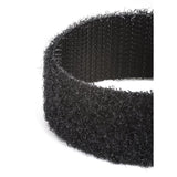 TD® Fermeture scratch Adhésif Dos Collant bande fixation en noir 50MM large - Noir - Scratch adhésif multiple utilisation