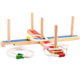 TD® Jeu de lasso,Anneau et Cordes/ Jeu Enfants et Adultes/ Pour l'intérieur ou à l'extérieur/Divertissement