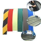 TD® Ruban antidérapant noir mat Papier de verre antidérapant PVC émeri Autocollants antidérapants de sécurité pour station d'escalie