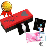 Coffrets Cadeaux Dames Cadeaux Mode Dames Cadeaux Créatifs Femmes Foulards en Soie Ensembles Élégants Montres Accessoires Cof