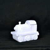 Tirelire DIY graffiti peint embryon blanc jouets faits à la main pour enfants cadeaux trains incassables vinyle peinture 12 c
