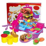 TD® Plasticine moule outil d 'enfant Cadeaux de Noël pour enfants Barbecue machine