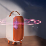 INN® Tueur de moustiques Style rétro Bureau à domicile Intérieur Mini USB Tueur de moustiques Photocatalyseur Inhalation Choc électr