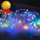 TD® 2*Guirlande Lumineuse Led USB 10M 100LED imperméable Décoration Chambre Guirlande lumineuse extérieure(Multicolor)
