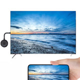 TD® Écran simultané sans fil écran de diffusion en direct écran horizontal et vertical téléphone mobile connecté à la télévision
