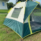 TD® Tente fournitures de plein air 2-3 personnes entièrement automatique tente plage camping printemps vitesse ouverte double taille