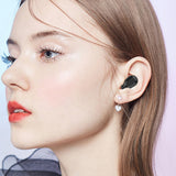 TD® Casque Bluetooth sans fil Bluetooth 5.0 Affichage numérique intelligent Résistant à l'eau et à la sueur Réduction du bruit Ecout