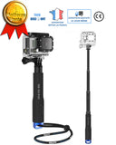 TD® bâton à selfie GoProhero4 /3 caméra rallonge perche photo extensible réglable trépied canne perche stick support télescopique